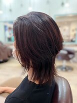 エノワ ヘアラウンジ 浦和駅西口本店(enowa HAIR LOUNGE) ［浦和駅/enowa]無造作ウルフミディアム