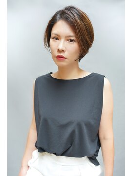 レスピア 銀座中央通り店(Respia) 大人のハイライトショート【銀座/有楽町】30代40代50代