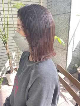 ダブル(W) 【hair salon W】オトナパッツンボブ