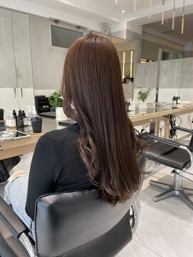 ガリカ(Gallica kinshicho) 【有坂映哉】大人韓国風透明感ベージュブラウン/ブリーチなし