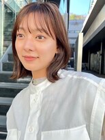 ガーデン タチカワ(garden tachikawa)&nbsp;柔らかべージュ×外はねボブ