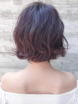 クレム 博多駅店(ChLem) ボブパーマ 大人ボブ ニュアンスパーマ 博多ショート 福岡美容室