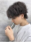 NEXT NEO【櫻田】センターパートウルフ波巻きパーマ