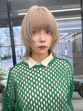 サンド 大阪梅田(sand) 前髪/マチルダボブ/インナーグレージュ[大阪梅田駅]