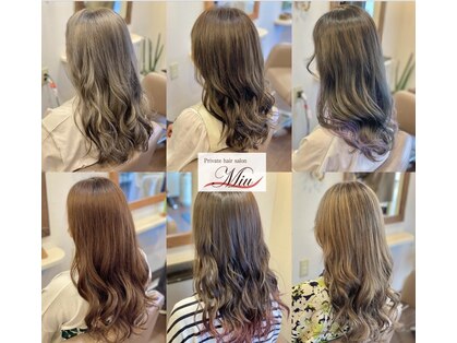 ミュウ(Private hair salon Miu)の写真