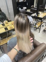 アルカナ 明治神宮前原宿(ARCANA)&nbsp;切りっぱなしボブ エアリーロング 美髪ピンクブラウン