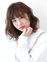 ニューヨークニューヨーク 姫路広畑店(NYNY) ゆるふわボブミディアムスタイル