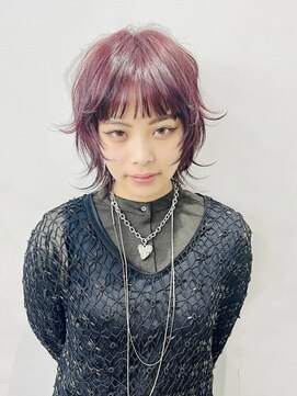 レコ 渋谷(LECO) チェリーブラウン×シャギーウルフ