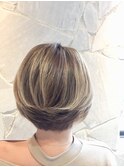 ハイライト#プラチナベージュ#ボブ10代20代30代40代50代