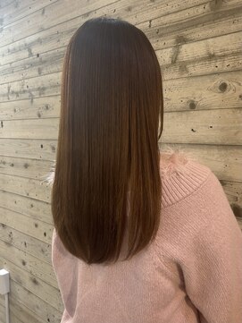 ムーンボウ(moon bow) 最小限のダメージでツヤ感up縮毛矯正