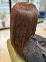 フラッパー(FLAPPER)&nbsp;20代30代40代50代　秋色コーラル　髪質改善カラー