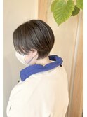 耳掛けハンサムショート