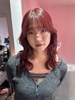 ダズリングディア(Dazzling Deer)&nbsp;レッドカラー/チェリーレッド/ワインレッド/ワンブリーチカラー