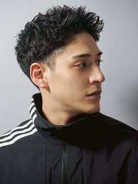 プレミアムバーバー 赤坂店(PREMIUM BARBER produce by HIRO GINZA) アップバングショート