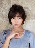 30代上品ショートボブ