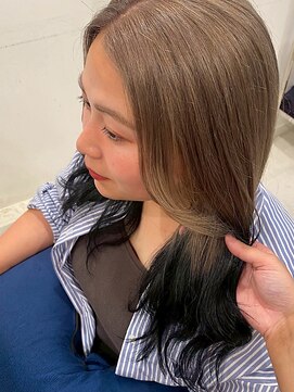 ドレス(Dress) デザインカラー/エンドカラー/裾カラー/ダークカラー