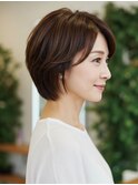40-50代にオススメ★大人のエアリーレイヤーボブ