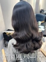 アミー 池袋(Ammy)&nbsp;コテ巻き風パーマ /韓国風パーマ/デジタルパーマ/レイヤーカット