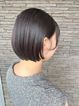 ハイバレーヘアーメゾン(HIGH VALLEY HAIRMAISON) ショートボブミニボブ黒髪ボブ岡山南中央町