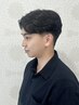 『メンズ』<うねり髪解消>カット＋曲がる縮毛矯正　￥11900 原田限定