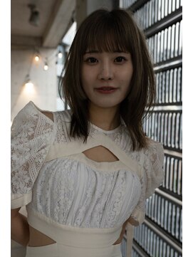 ホロン 池袋(HOLON) 池袋美容室HOLON/ミルクティー/ハッシュカット