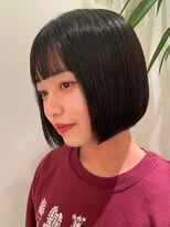 トリッカ シブヤ(TRICCA SHIBUYA)&nbsp;ワンレンボブ/切りっぱなしボブ/前下がりボブ/ミニボブ