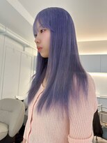 ノラ ウメダ(NORA UMEDA)&nbsp;【chiaki】blue lavender/ハイトーン