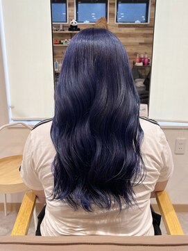 アパートメントヘアー ラベンダーカラー