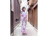 浴衣着付け　￥3300～(※時間によりお値段変わります)