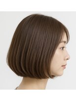 タネ 八尾河内山本店(Tane)&nbsp;丸みシルエットのナチュラルボブ