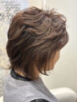 アーチ(ARCH)&nbsp;ポイントパーマでボリュームUP！毛先のパネルはストレート！