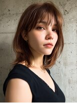 アンドレイ 表参道(andrey) クラゲヘアー/小顔に見せるヘア/ココアベージュ/表参道