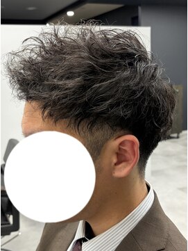 フイ 自由が丘(men's salon Hui) ツイストスパイラルパーマ/スパイラルパーマ/ニュアンスヘア