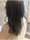 コテ巻き風パーマ