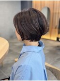 丸みショート　五十嵐
