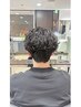 【パーマで時短スタイリング】メンズカット+トキカタ+水素ケアパーマ