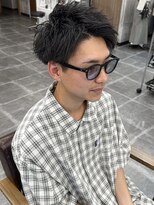 アムレヘアーエタ(amule hair eta)&nbsp;【amule hair eta】成田凌風スパイキーショート20代/30代