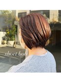 似合わせ大人ショートボブ/グラデーションボブ/表参道