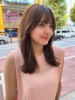 ジーナ 錦糸町(Zina) 髪質改善*顔回りレイヤーフェミニンロング*美髪【Zina錦糸町】