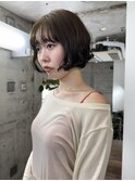 オリーブカラー。（ブリーチなし）