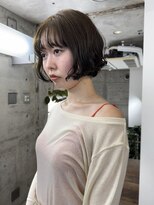 ニーム 栄(nimes)&nbsp;オリーブカラー。（ブリーチなし）
