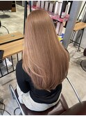 ロイヤルミルクティー　ブリーチ　ハイトーン　髪質改善　10代