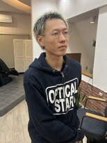 ワンエイティーディグリース 中目黒(180°One Eighty Degrees.)&nbsp;ハイトーン/ブリーチ/ブリーチなしダブルカラー/メンズ/men's