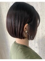 アス 本山店(us.)&nbsp;艶髪ブラウン×ボブ