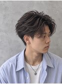 フェザーパーマ/ナチュラルフェザー/メンズヘア