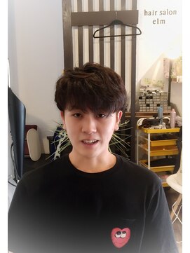 サロンドエルム(salon de elm) ツーブロックマッシュ