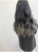 ○シルバーグレージュグラデーション
