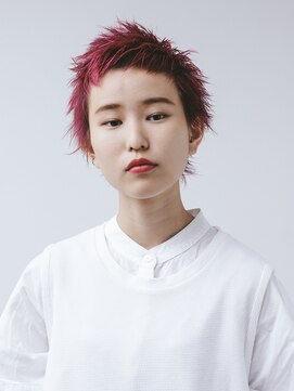 オト(Oto) ビビットピンクのベリーショート