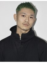 フランクスバーバー アンド ビアークラブ(FRANK'S BARBER and BEER CLUB)&nbsp;ショートレイヤーワイルドルーブロックスキンフェードカット