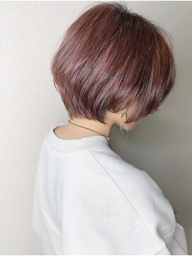 ブランシュ バイ アルティナ(Blanche by artina) ピンクパール×ハンサムショート[Blanche川崎]